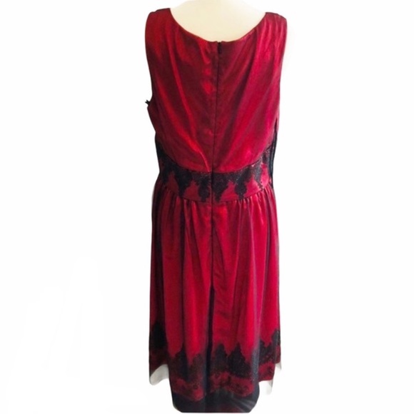 Jessica Howard Red Dress-repair - Picture 4 of 7
